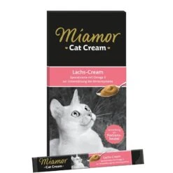 Miamor Snack Lachs-Cream | 11x 6 X 15 G