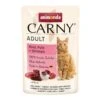 Animonda Cat Carny Adult Rind, Pute + Shrimps | 12x 85g Katzenfutter -ANIMONDA Verkaufsgeschäft 12x Animonda Cat Portionsbeutel Carny Adult Rind Pute Shrimps 85g 213546