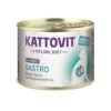 Kattovit Feline Diet Gastro Ente | 12 X 185g Katzenfutter -ANIMONDA Verkaufsgeschäft 12x Kattovit Dose Feline Diet Gastro Ente 185g 213938