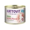 Kattovit Feline Diet Niere/Renal Pute | 12 X 185g Katzenfutter -ANIMONDA Verkaufsgeschäft 12x Kattovit Dose Feline Diet Niere Renal Pute 185g 213935