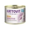 Kattovit Feline Diet Sensitive Huhn | 12 X 185g Katzenfutter -ANIMONDA Verkaufsgeschäft 12x Kattovit Dose Feline Diet Sensitive Huhn 185g 213940