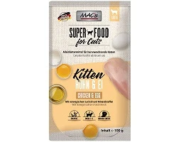 MACs Cat Pouch Kitten Huhn & Ei | 12x 100g 3 MACs Cat Pouch Kitten Huhn & Ei | 12x 100g