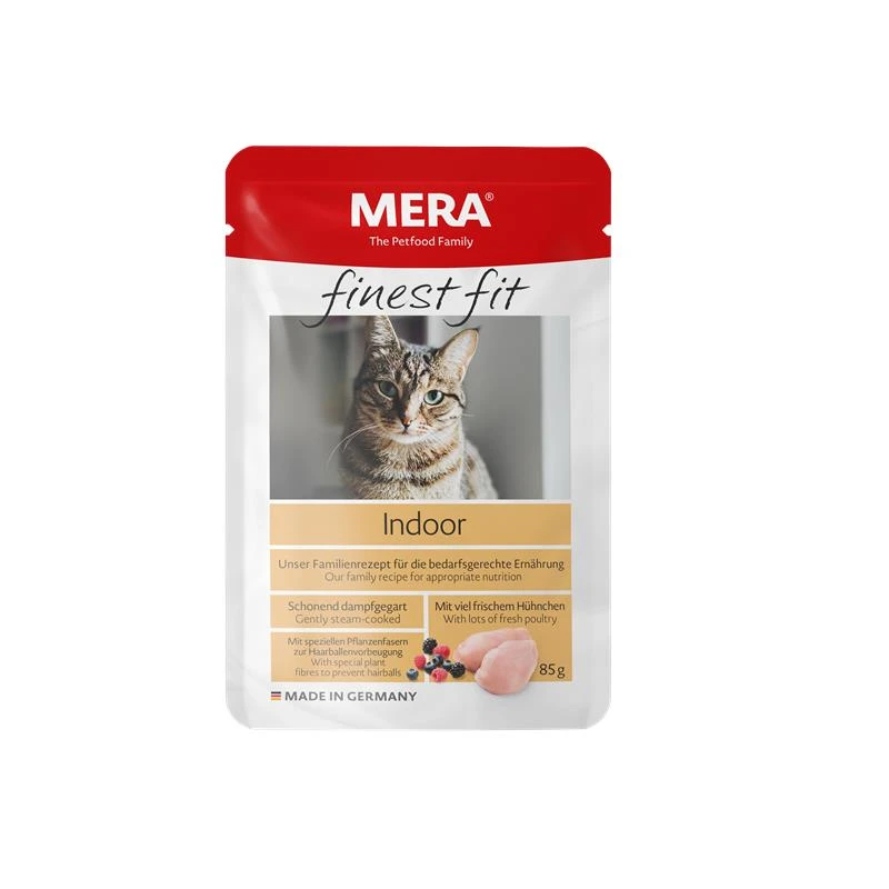 Mera Cat Finest Fit Indoor | 12x 85g Katzenfutter Nass 3 Mera Cat Finest Fit Indoor | 12x 85g Katzenfutter Nass