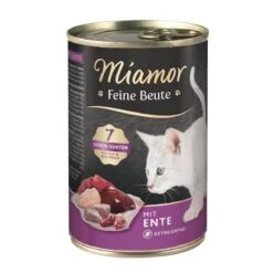 Miamor Feine Beute Ente | 12x 400g Getreidefreies Katzennassfutter