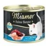 Miamor Feine Beute Lachs | 12x 185g Getreidefreies Katzennassfutter -ANIMONDA Verkaufsgeschäft 12x Miamor Dose Feine Beute Lachs 185g 211499