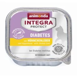 Animonda Integra Protect Diabetes Mit Hühnchenleber | 16x 100g