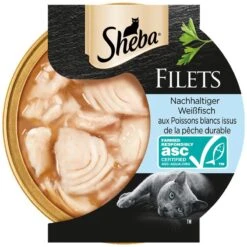 Sheba Filets Weißfisch ASC | 16x 60g