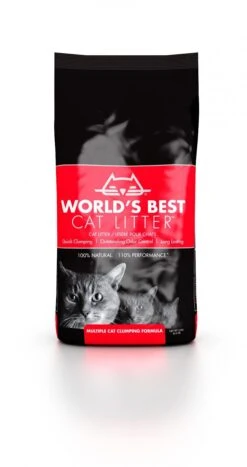 Worlds Best Cat Litter ROT | 12,7kg Katzenstreu