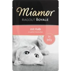 Miamor Ragout Royale Kalb | 22x 100g Katzenfutter Nass
