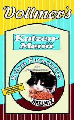Vollmers Katzen-Menü Drei-Mix | 5kg Katzenfutter
