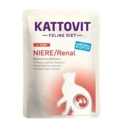 Kattovit Feline Diet Niere/Renal Rind | 24x 85g