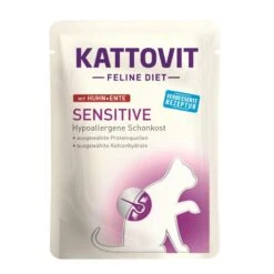 Kattovit Feline Diet Sensitive Huhn & Ente | 24x 85g
