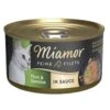 Miamor Nassfutter Dose Feine Filets Thunfisch & Gemüse In Sauce | 24x 85g -ANIMONDA Verkaufsgeschäft 24x Miamor Dose Feine Filets Thunfisch und Gemuese in Sauce 85g 217171