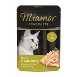 Miamor Feine Filets Huhn In Geflügeljelly | 24x 100g Katzenfutter