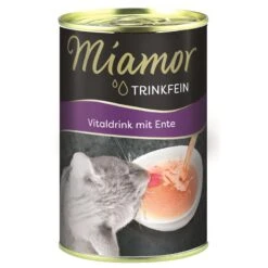 Miamor Trinkfein Vitaldrink Mit Ente | 24x 135ml Katzenfutter Snacks