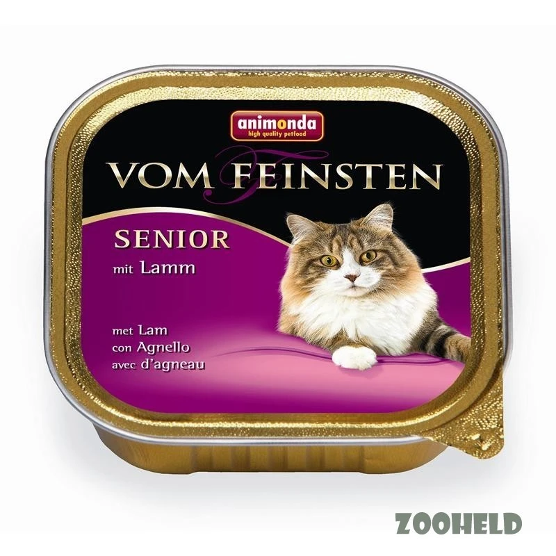 Animonda Vom Feinsten Senior Lamm | 32x100g Katzenfutter 3 Animonda Vom Feinsten Senior Lamm | 32x100g Katzenfutter