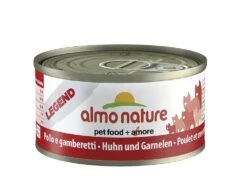 Almo Nature Huhn Und Garnelen | 24x 70g Katzenfutter Nass