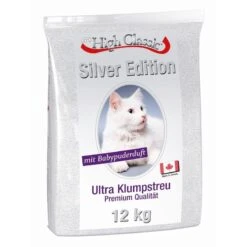 Classic Katzenstreu Mit Babypuderduft | 12kg Klumpstreu