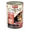 Animonda Cat Carny Senior Rind & Putenherzen | 6x400g -ANIMONDA Verkaufsgeschäft 6x Animonda Cat Dose Carny Senior Rind und Putenher