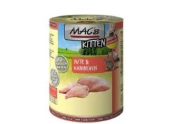 MACs Katze Kitten Pute & Kaninchen | 6x800g Nassfutter