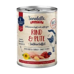 Bosch Sanabelle Mit Rind & Pute | 6 X 380g Katzenfutter Nass