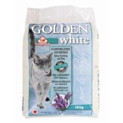 Golden White Katzenstreu | 14kg Mit Lavendelduft Für Gute Luft