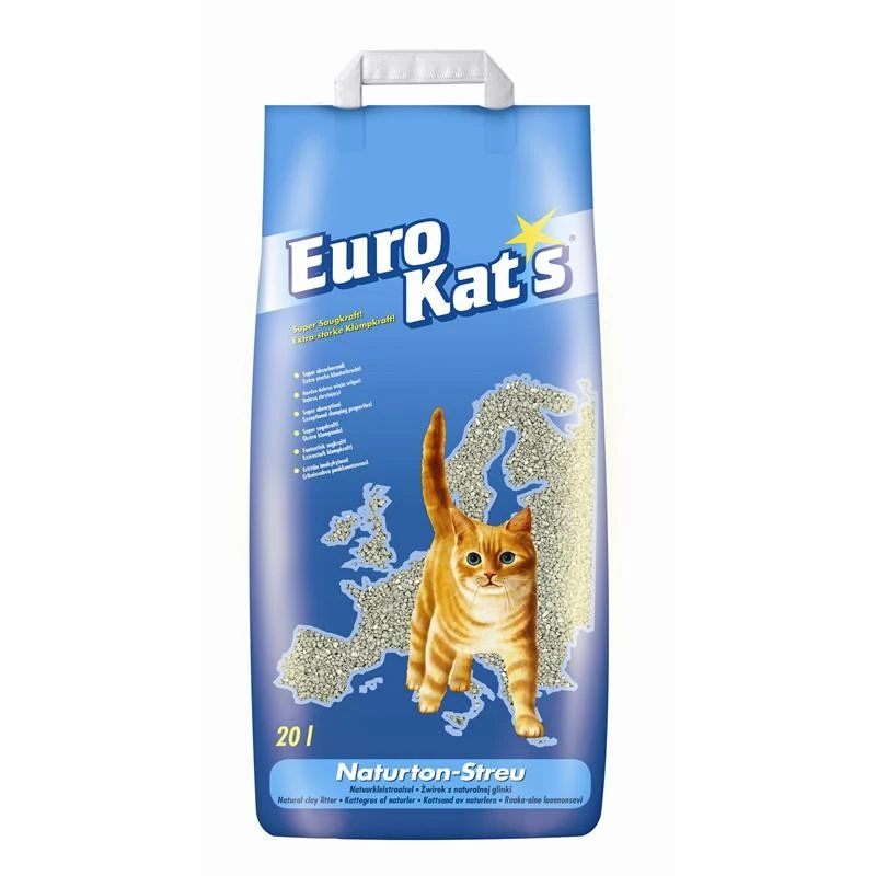 Eurokat's Katzenstreu Klumpbildend | 20kg Gute Qualität 3 Eurokat's Katzenstreu Klumpbildend | 20kg Gute Qualität