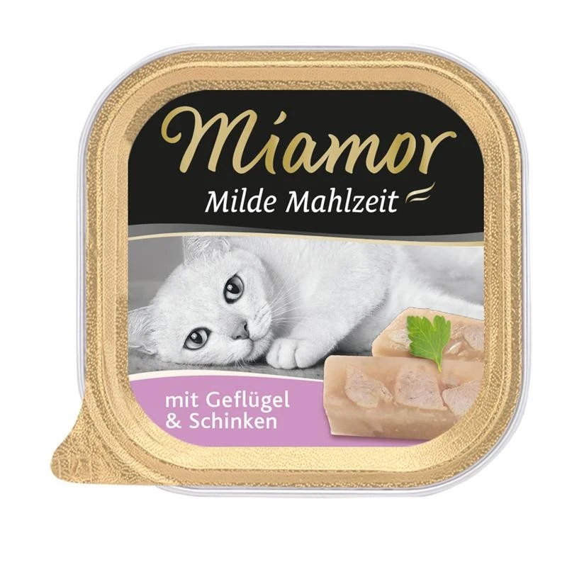 Miamor Milde Mahlzeit Geflügel | 16x 100g Katzenfutter