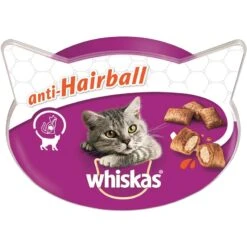 Whiskas Anti- Hairball | 8 X 60g Katzensnack