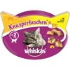 Whiskas Knuspertaschen Huhn & Käse | 8 X 60g Katzensnack -ANIMONDA Verkaufsgeschäft 8x Whiskas Snack Knuspertaschen Huhn und Kaese 60g 213947