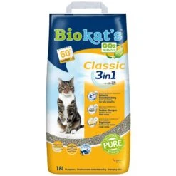 Biokat's Classic 3 In 1 | 18 L Katzenstreu Klumpstreu