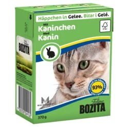 Bozita Cat In Gelee Kaninchen | 16x 370g Katzenfutter
