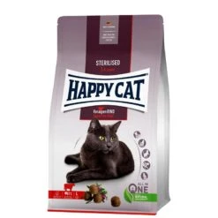 Happy Cat Sterilised Adult Voralpen Rind | 4 Kg