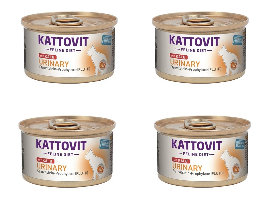 [Paket] Kattovit Diet Urinary Struvitstein-Prophylaxe FLUTD (C-Rezeptur) | 36x 85g