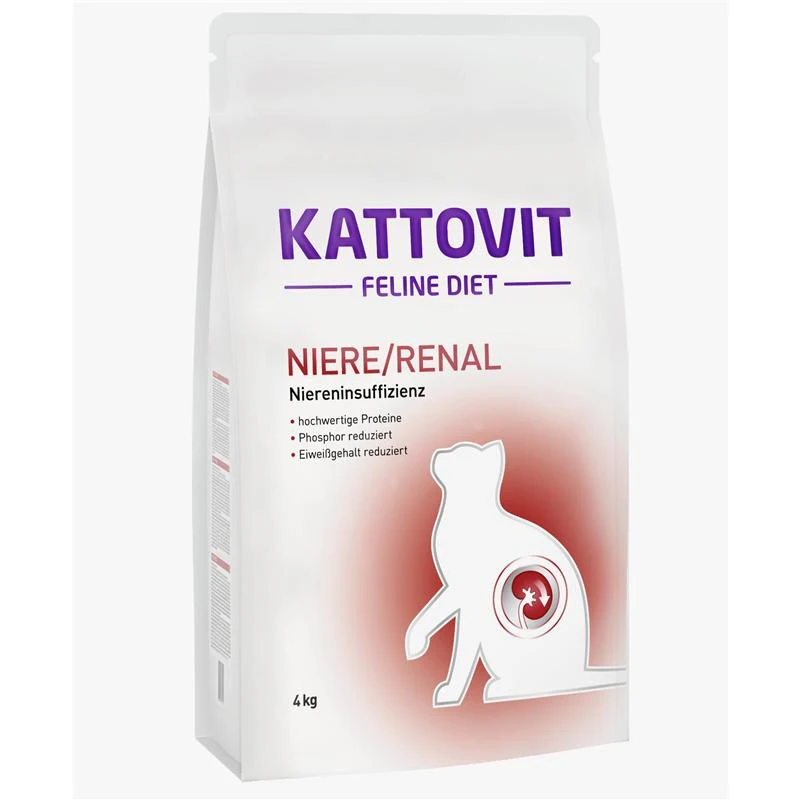 Kattovit Feline Diet Niere Renal | 4kg Katzenfutter 3 Kattovit Feline Diet Niere Renal | 4kg Katzenfutter