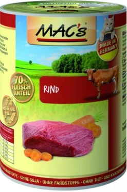 MACs Cat Rind | 6x 400g Katzenfutter Nass