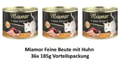 [Paket] Miamor Feine Beute Huhn | 36x 185g Vorteilspack