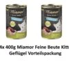 [Paket] Miamor Feine Beute Kitten Geflügel | 24x 400g Kätzchenfutter Nass -ANIMONDA Verkaufsgeschäft Miamor Feine Beute Kitten Gefluegel 12x 400g Kaetzchenfutter nass 212760 1