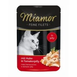 Miamor Feine Filets Huhn Tomate | 24x100g Katzenfutter