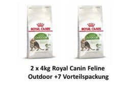 [Paket] Royal Canin Feline Outdoor +7 | 2 X 4kg Katzenfutter Vorteilspack