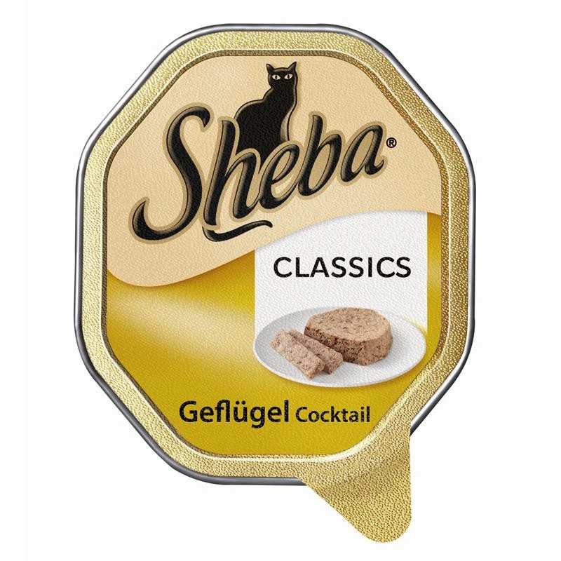 Sheba Schale Classics Geflügel Cocktail | 36x 85g 3 Sheba Schale Classics Geflügel Cocktail | 36x 85g
