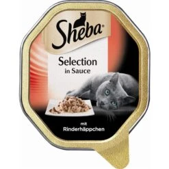 Sheba Selection In Sauce Mit Rinderhäppchen | 22x 85g