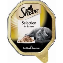 Sheba Selection In Sauce Mit Geflügelhäppchen | 22x 85g