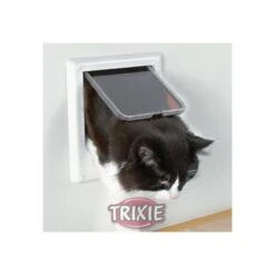 Trixie 4 Wege Freilauftür | Elektromagnetisch Weiß